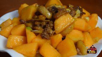 吃鸭肉哈密瓜,夏日清爽美食新体验