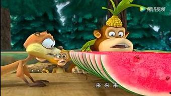 搞笑动物吃瓜配音,动物吃瓜配音，萌态百出